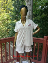 Load image into Gallery viewer, DST Summer Pajama and Robe Set