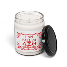Load image into Gallery viewer, Scented Soy Candle, 9oz with White DST Label and Red I AM FALL '24 DST Theme