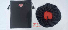 Load image into Gallery viewer, DST Satin Bag and Bonnet Set