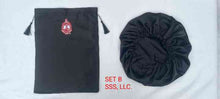 Load image into Gallery viewer, DST Satin Bag and Bonnet Set