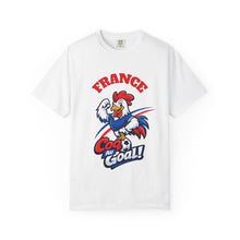 Load image into Gallery viewer, France Coq au Goal! T-Shirt — French Soccer Rooster Graphic Tee