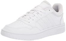 Load image into Gallery viewer, adidas Women's Hoops 3.0 Low Top Basketball Shoe, White/White/Dash Grey, 8
