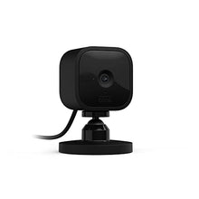 Load image into Gallery viewer, Blink Mini – Compact indoor plug-in smart security camera, 1080p HD video, night vision, motion detection, two-way audio, easy set up, Works with Alexa – 1 camera (Black)