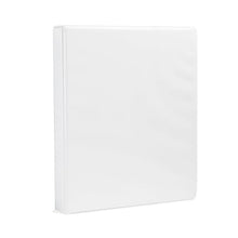 Load image into Gallery viewer, Amazon Basics 3-Ring Binder, 1-Inch - White 1 pack