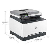 Load image into Gallery viewer, HP Color Laserjet Pro MFP 3301fdw Wireless All-in-One Color Laser Printer, Office Printer, Scanner, Copier, Fax, ADF, Duplex, Best for Office (499Q5F)