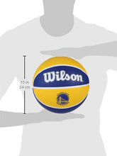 Load image into Gallery viewer, WILSON NBA Team Tribute Basketball - Size 7 - 29.5", Golden State Warriors