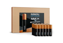 Load image into Gallery viewer, Duracell Optimum AAA Batteries, 24 Count Pack Triple A Battery with Power Boost Ingredients, Long-Lasting Power Alkaline AAA Battery for Household (Ecommerce Packaging)