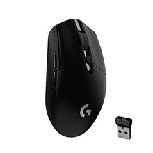 Load image into Gallery viewer, Logitech G305 LIGHTSPEED Wireless Gaming Mouse, Hero 12K Sensor, 12,000 DPI, Lightweight, 6 Programmable Buttons, 250h Battery Life, On-Board Memory, PC/Mac - Black