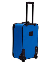Load image into Gallery viewer, Rockland Fashion Softside Upright Luggage Set,Expandable, Blue, 2-Piece (14/19)