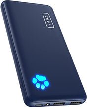 Load image into Gallery viewer, INIU Portable Charger, USB C Slimmest & Lightest Triple 3A High-Speed 10000mAh Power Bank, Flashlight Battery Pack Compatible with iPhone 15 14 13 12 X Plus Samsung S22 S21 Google LG iPad, etc