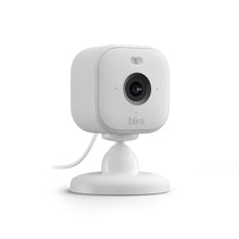 Load image into Gallery viewer, Blink Mini 2 (Newest Model) — Home Security & Pet Camera(s) with HD video, color night view, motion detection, two-way audio, and built-in spotlight — 1 camera (White)
