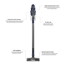 Load image into Gallery viewer, Shark IX141 Pet Cordless Stick Vacuum with XL Dust Cup, LED Headlights, Removable Handheld Vac, Crevice Tool, Portable Vacuum for Household Pet Hair, Carpet and Hard Floors, 40min Runtime, Grey