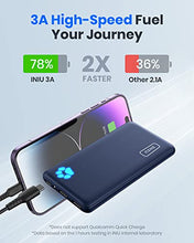Load image into Gallery viewer, INIU Portable Charger, USB C Slimmest & Lightest Triple 3A High-Speed 10000mAh Power Bank, Flashlight Battery Pack Compatible with iPhone 15 14 13 12 X Plus Samsung S22 S21 Google LG iPad, etc