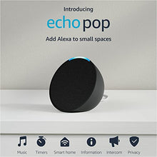 Load image into Gallery viewer, Amazon Echo Pop | Full sound compact smart speaker with Alexa | Charcoal