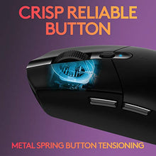 Load image into Gallery viewer, Logitech G305 LIGHTSPEED Wireless Gaming Mouse, Hero 12K Sensor, 12,000 DPI, Lightweight, 6 Programmable Buttons, 250h Battery Life, On-Board Memory, PC/Mac - Black