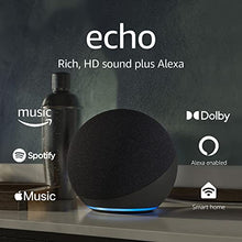Load image into Gallery viewer, Amazon Echo (4th Gen) | With premium sound, smart home hub, and Alexa | Charcoal