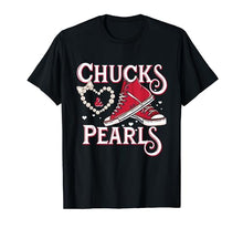 Load image into Gallery viewer, Chucks and Pearls T-Shirt