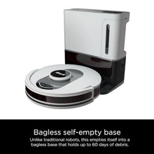 Load image into Gallery viewer, Shark AI Ultra Voice Control Robot Vacuum with Matrix Clean Navigation, Home Mapping, 60-Day Capacity, Self-Empty Base for Homes with Pets, Carpet & Hard Floors (Silver/Black)