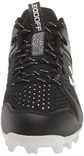 Load image into Gallery viewer, Under Armour Men's Leadoff Mid Rubber Molded Baseball Cleat, (001) Black/Black/White, 11
