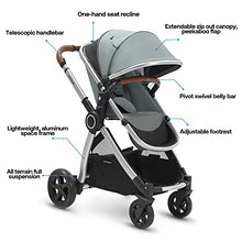 Load image into Gallery viewer, Mompush Ultimate2 Baby Stroller for Toddler with Removable Bassinet, Reversible Stroller Seat - Full-Size for Comfortable Outings with Baby - Smooth Glide Bassinet Stroller