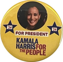Load image into Gallery viewer, Kamala Harris for President pins - Set of 4 buttons (2.25 inches)
