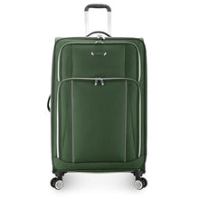 Load image into Gallery viewer, Traveler's Choice Lares Softside Expandable Luggage with Spinner Wheels, Green, 2 Piece Luggage Set