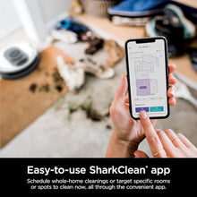 Load image into Gallery viewer, Shark AI Ultra Voice Control Robot Vacuum with Matrix Clean Navigation, Home Mapping, 60-Day Capacity, Self-Empty Base for Homes with Pets, Carpet & Hard Floors (Silver/Black)