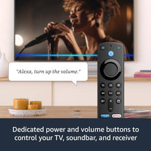 Load image into Gallery viewer, Amazon Fire TV Stick, HD, sharp picture quality, fast streaming, free & live TV, Alexa Voice Remote with TV controls