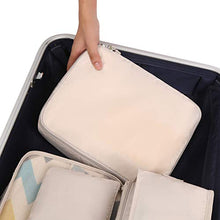 Load image into Gallery viewer, BAGAIL 8 Set Packing Cubes Luggage Packing Organizers for Travel Accessories-Cream