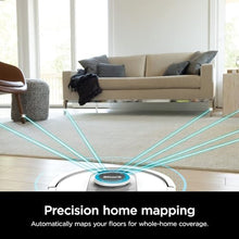 Load image into Gallery viewer, Shark AI Ultra Voice Control Robot Vacuum with Matrix Clean Navigation, Home Mapping, 60-Day Capacity, Self-Empty Base for Homes with Pets, Carpet & Hard Floors (Silver/Black)