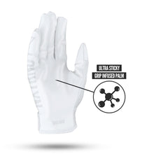 Load image into Gallery viewer, Nxtrnd G1 Men's Football Gloves, Adult Sticky Receiver Gloves (White, X-Large)