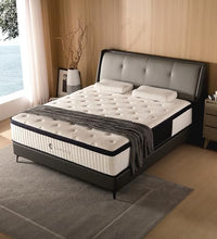Load image into Gallery viewer, KOANTTI Queen Mattress,12 Inch Queen Size Mattresses Memory Foam Hybrid White Mattress in a Box,with Provide Support and Improve Sleep Mattresses,Medium Firm,CertiPUR-US.