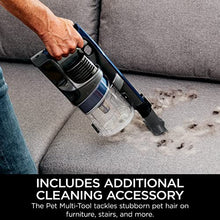 Load image into Gallery viewer, Shark IX141 Pet Cordless Stick Vacuum with XL Dust Cup, LED Headlights, Removable Handheld Vac, Crevice Tool, Portable Vacuum for Household Pet Hair, Carpet and Hard Floors, 40min Runtime, Grey