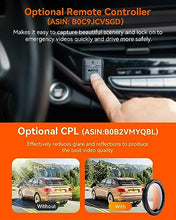 Load image into Gallery viewer, Vantrue N4 Pro 3 Channel 4K WiFi Dash Cam, STARVIS 2 IMX678 Night Vision, 4K+1080P+1080P Front Inside and Rear Triple Car Camera, Voice Control, GPS, 4K HDR, 24 Hours Parking Mode, Support 512GB Max