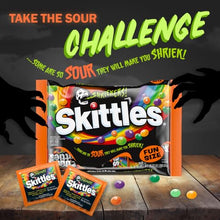 Load image into Gallery viewer, SKITTLES Shriekers Sour Fun Size Chewy Halloween Candy, 10.72oz