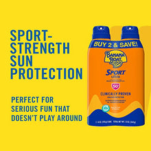 Load image into Gallery viewer, Banana Boat Sport Ultra SPF 50 Sunscreen Spray Twin Pack | Banana Boat Sunscreen Spray SPF 50, Spray On Sunscreen, Water Resistant Sunscreen, Oxybenzone Free Sunscreen Pack, 6oz each