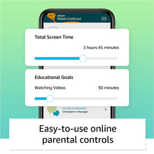 Load image into Gallery viewer, Amazon Fire 7 Kids tablet (newest model) ages 3-7. Top-selling 7" kids tablet on Amazon | ad-free content with parental controls included, 10-hr battery, 16 GB, Blue