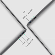 Load image into Gallery viewer, ApoloMedia Laptop, 12GB RAM, 512GB SSD Endless Power laptop computer, Expandable to 1TB, with 15.6-inch FHD(1920 x 1080) FHD IPS, Intel N5095 (Up to 2.8GHz), BT 4.2, WiFi