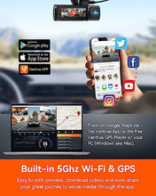 Load image into Gallery viewer, Vantrue N4 Pro 3 Channel 4K WiFi Dash Cam, STARVIS 2 IMX678 Night Vision, 4K+1080P+1080P Front Inside and Rear Triple Car Camera, Voice Control, GPS, 4K HDR, 24 Hours Parking Mode, Support 512GB Max