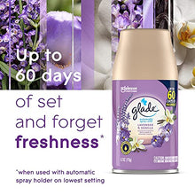 Load image into Gallery viewer, Glade Automatic Spray Refill, Air Freshener for Home and Bathroom, Lavender & Vanilla, 6.2 Oz, 2 Count