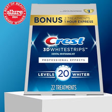 Load image into Gallery viewer, Crest 3D Whitestrips, Professional Effects, Teeth Whitening Strip Kit, 44 Strips (22 Count Pack)