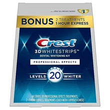 Load image into Gallery viewer, Crest 3D Whitestrips, Professional Effects, Teeth Whitening Strip Kit, 44 Strips (22 Count Pack)