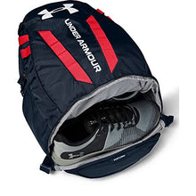 Load image into Gallery viewer, Under Armour Unisex-Adult Hustle 5.0 Backpack , Academy Blue (409)/White , One Size Fits All