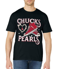 Load image into Gallery viewer, Chucks and Pearls T-Shirt
