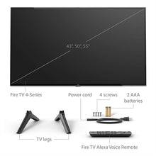 Load image into Gallery viewer, Amazon Fire TV 55" 4-Series 4K UHD smart TV with Fire TV Alexa Voice Remote, stream live TV without cable