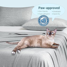 Load image into Gallery viewer, Elegear Revolutionary Cooling Blanket Throw, Absorbs Heat to Keep Body Cool for Night Sweats, Arc-Chill 3.0 Cool Fiber Q-Max>0.5 for Hot Sleepers, Lightweight Summer Cold Blankets for Sleeping, Grey