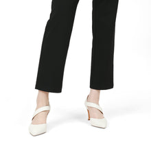 Load image into Gallery viewer, DREAM PAIRS Women's High Heels Pumps Dress Closed Pointed Toe Comfortable D'Orsay Pumps Shoes for Work Office Wedding Dancing,Size 5.5,WHITE-PU,SDPU2350W