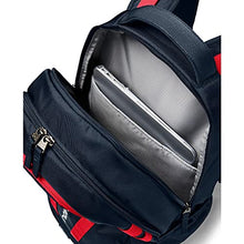 Load image into Gallery viewer, Under Armour Unisex-Adult Hustle 5.0 Backpack , Academy Blue (409)/White , One Size Fits All