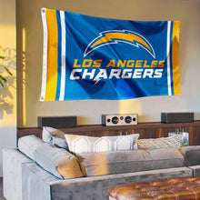 Load image into Gallery viewer, Los Angeles Chargers Wordmark 3x5 Outdoor Flag