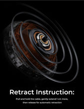 Load image into Gallery viewer, LISEN Retractable Car Charger, 69W USB C Car Accessories Adapter for iPhone 16 USB C Charger Fast Charging, Fathers Day for Gifts, Travel Essentials Gifts for Women Men, for iPhone 16 15 14 13 12